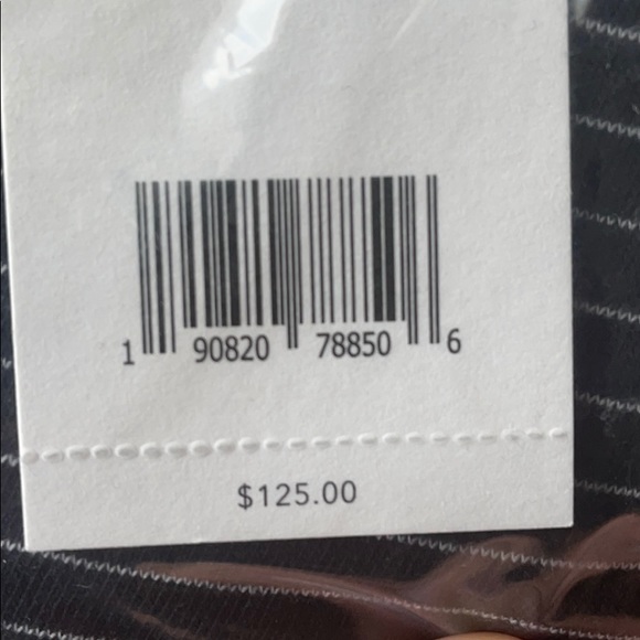 Vince Elbow Slv Crew Large -Coastal / Optic NWT - Picture 6 of 6